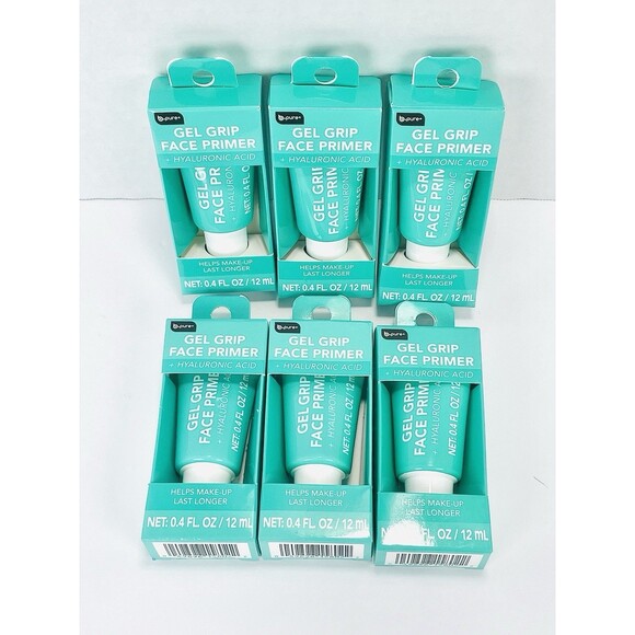 B Pure Other - 6 Pack B Pure Gel Grip Face Primer with Hyaluronic Acid 0.4 fl oz each NIB